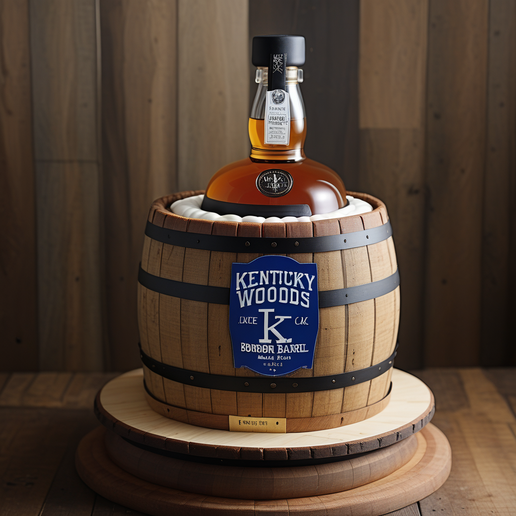 kentucky woods bourbon barrel cake