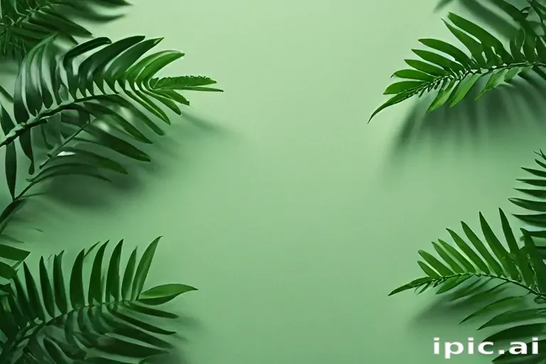 green aesthetic background