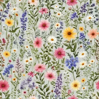 wildflowers transparent background