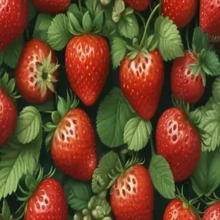 strawberry wallpaper aesthetic
