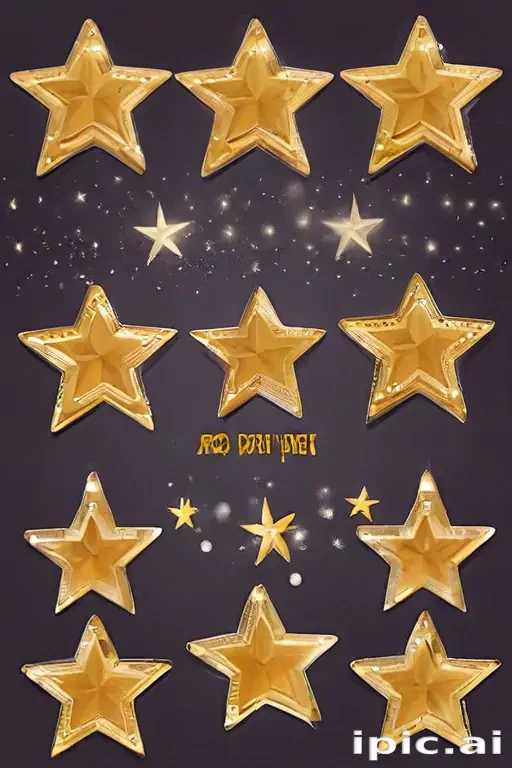 christmas stars clipart