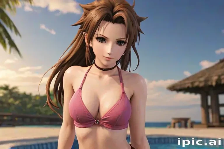 aerith bikini