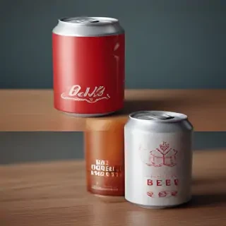 beer can mockup