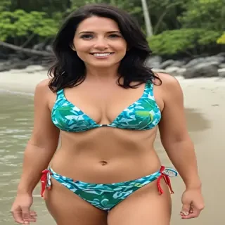tulsi gabbard in a bikini