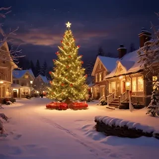 christmas eve wallpaper