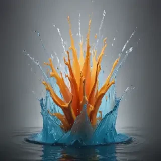 water splash png transparent
