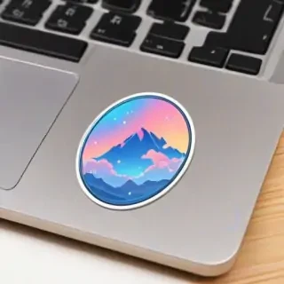 transparent aesthetic sticker