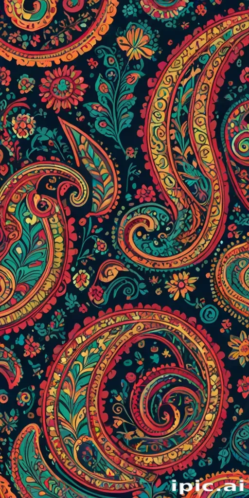 paisley pattern png