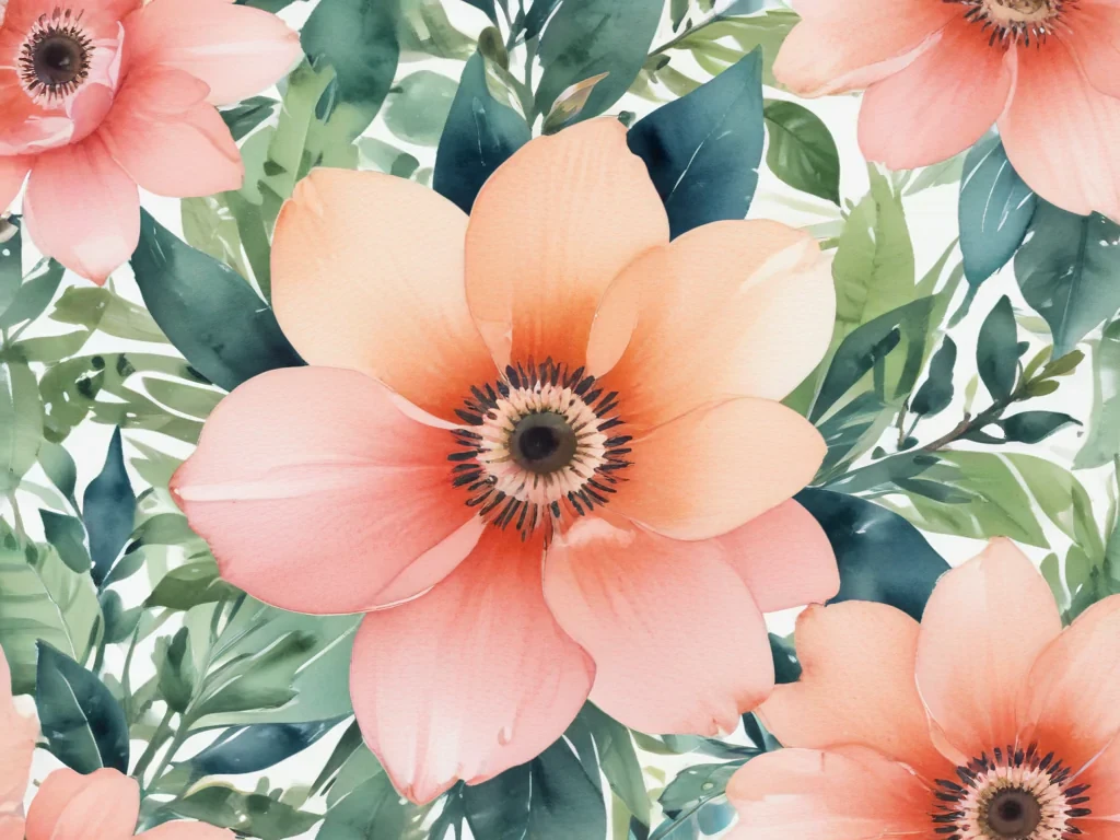 watercolor flower images