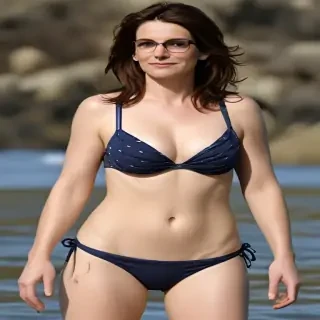 tina fey bikini