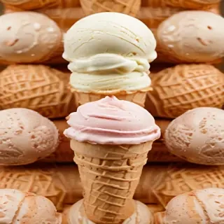 ice cream cone photo