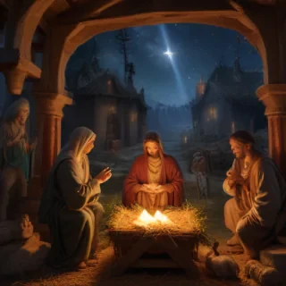 manger scene images free