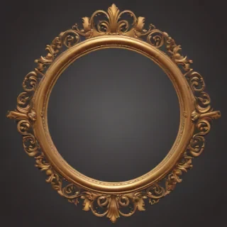 oval frame clipart