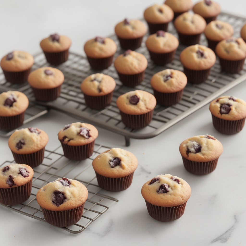 baking time for mini muffins vs. regular