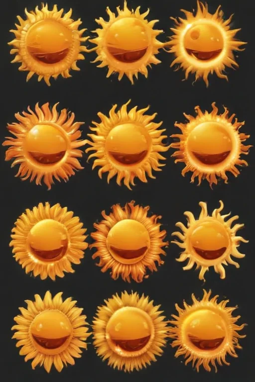 sun clip art transparent background