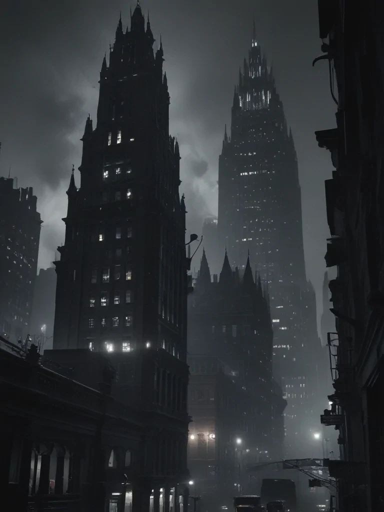 dark city aesthetic