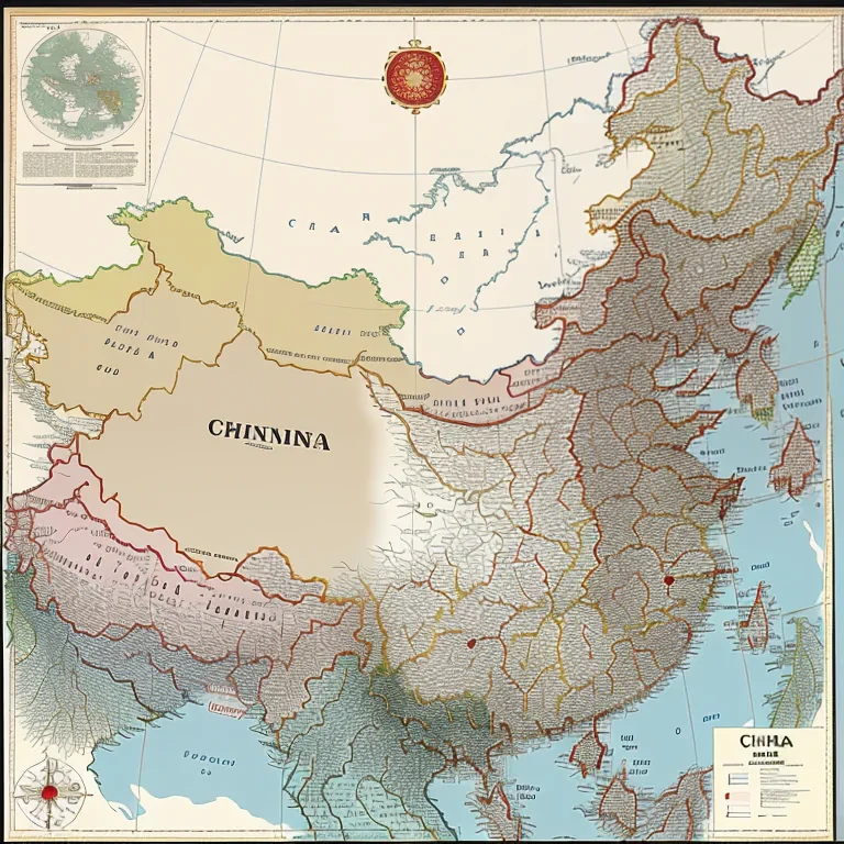 map of china