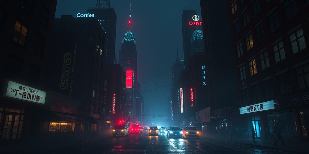 dark city aesthetic