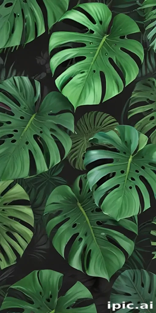 monstera background