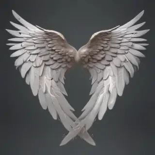 angel wings transparent background