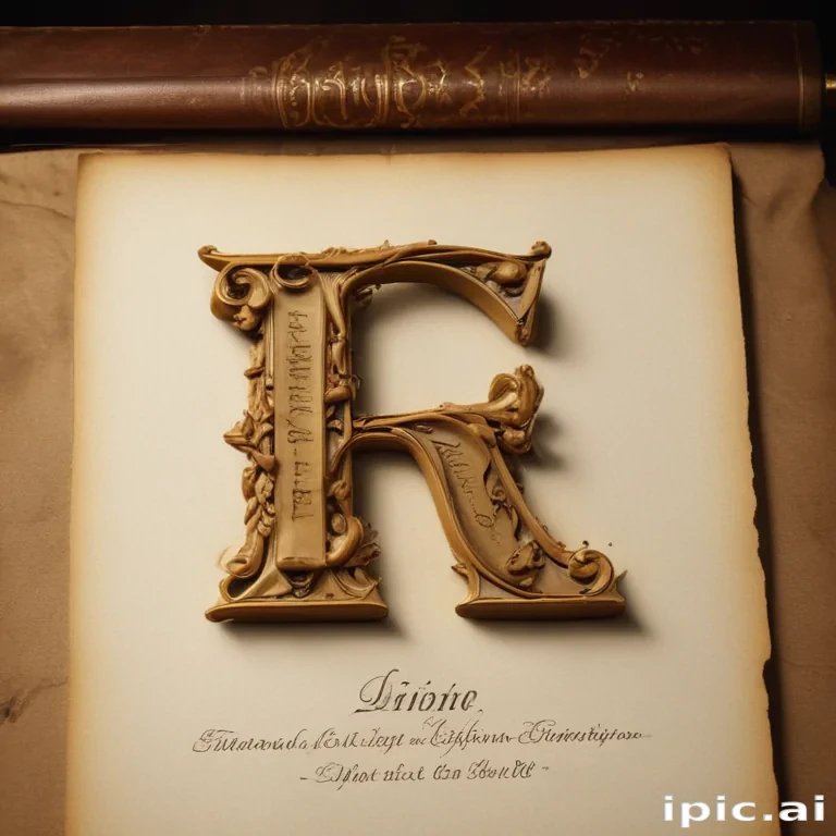 letters as images