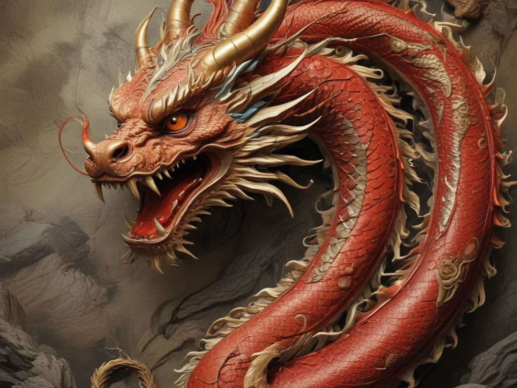 chinese dragon background