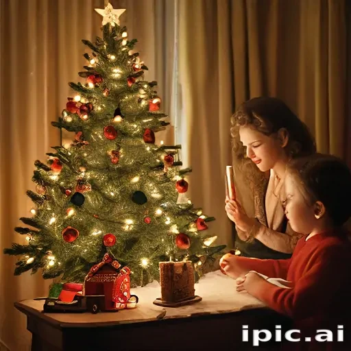 old fashioned christmas pictures