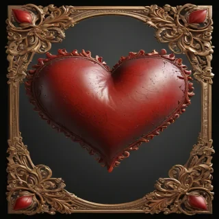 heart border png aesthetic