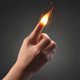 pointing finger png