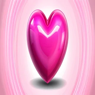 pink heart png