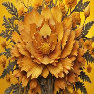 aesthetic yellow background