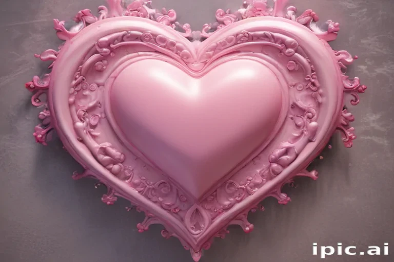 background pink heart
