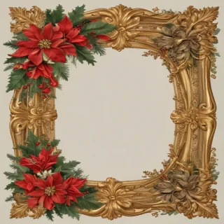 christmas frame clip art