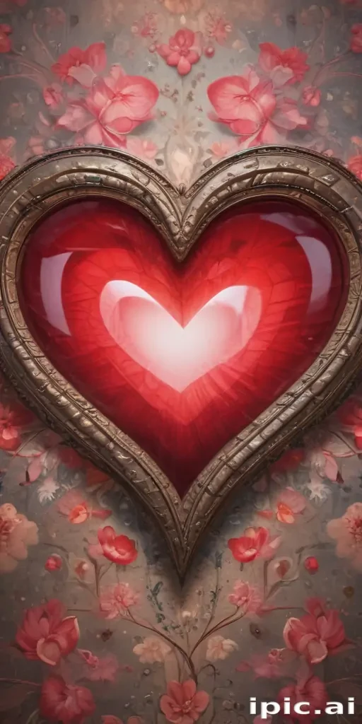 heart aesthetic background