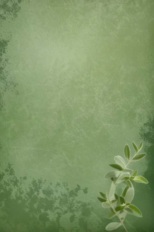 sage green background