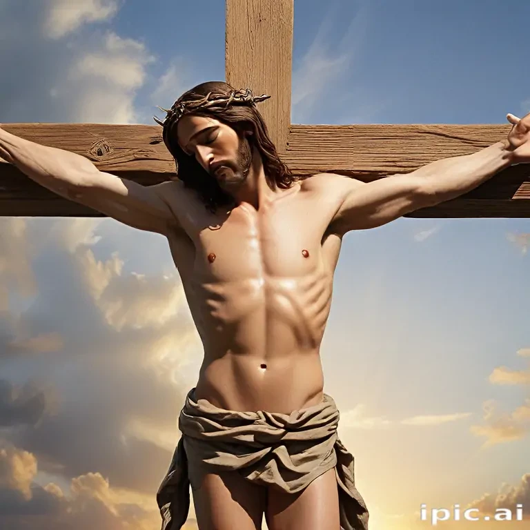 a picture of jesus on the cross