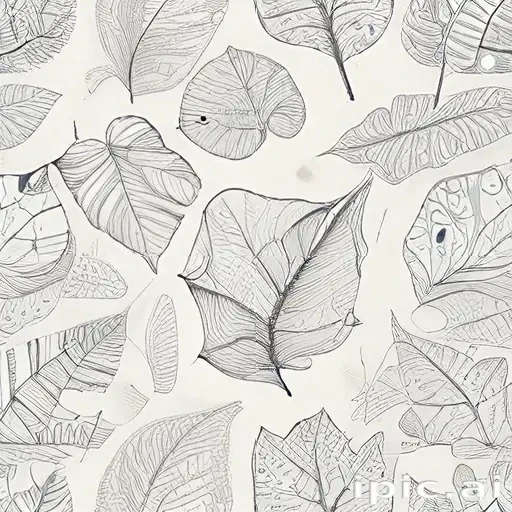 leaf doodle