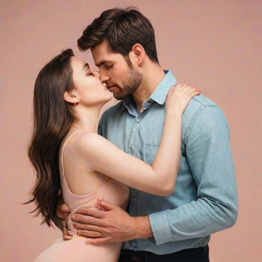 couples drawing poses