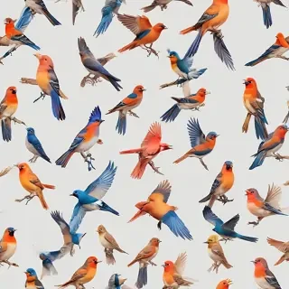 birds transparent background