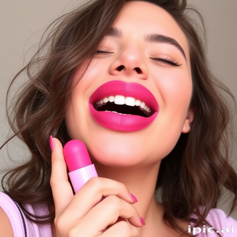Playful "Bubblegum Pop" lip crayon delivers a vibrant, matte pink color with ease, offering a youthful and fun look for casual outings and selfie-worthy moments