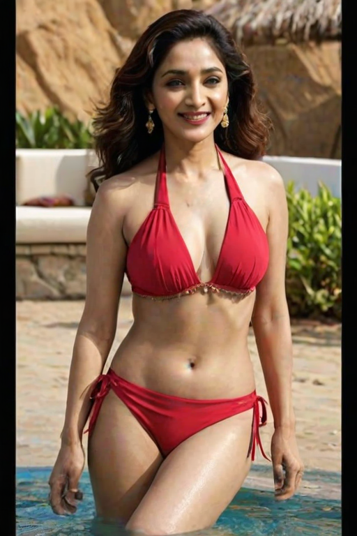 madhuri bikini