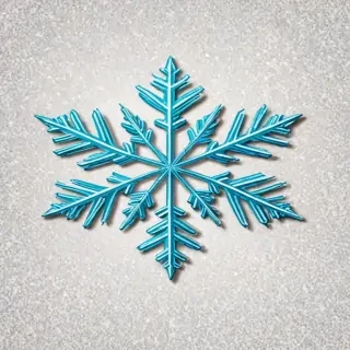 snowflake clipart free