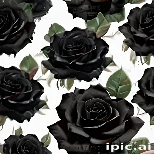 black roses png