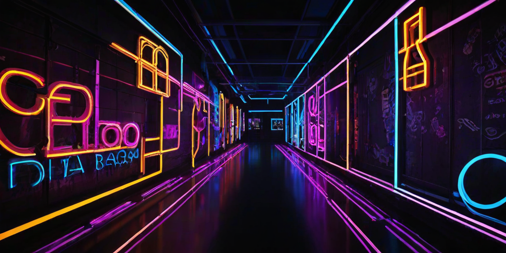 coolest neon wallpaper