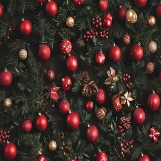 christmas background aesthetic