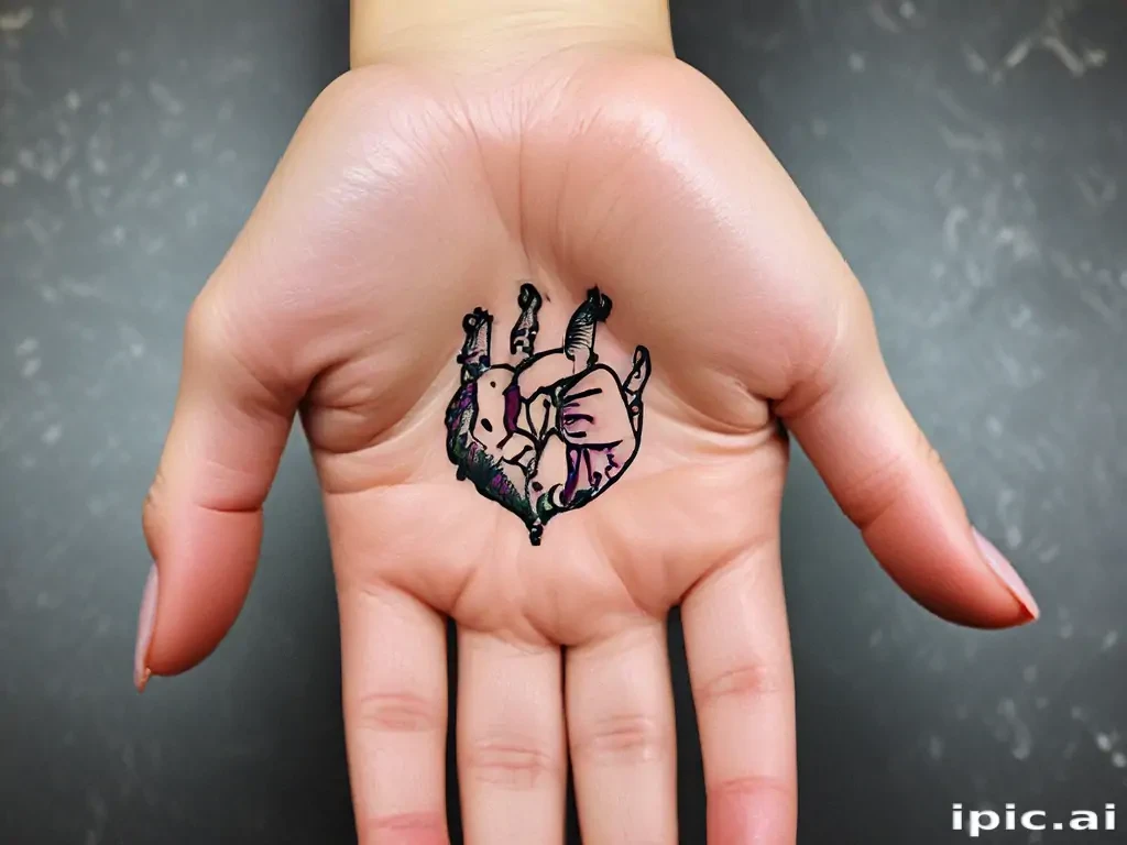 i love you sign language tattoo