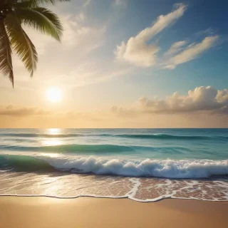 summer beach background