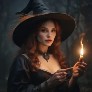 vintage witch pictures