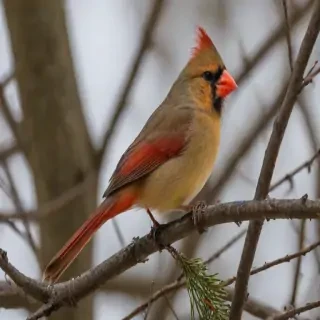 female cardinal
