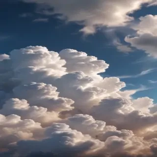 clouds no background